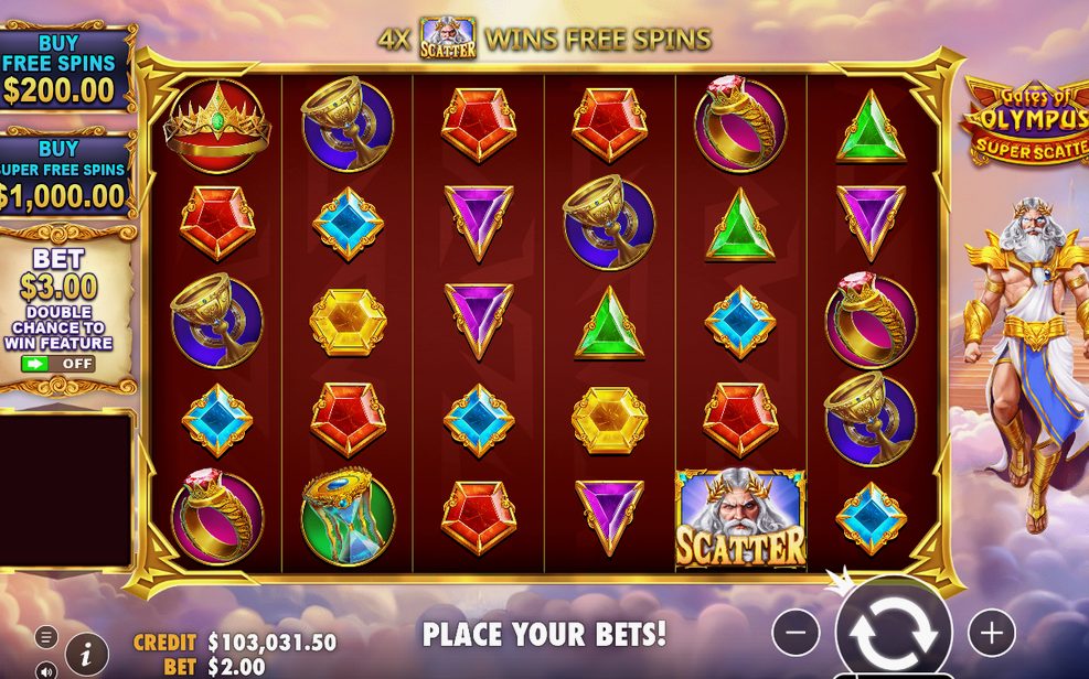 Gates of Olympus Super Scatter
